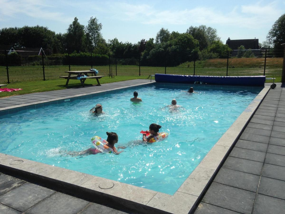 Luxus Familienvilla Mit Jacuzzi & Sauna Tzummarum Bagian luar foto